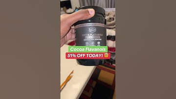 ONLY TODAY Black forest high flavanol cocoa has a huge discount