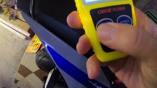 How to reset engine light on YAMAHA R1 2020
