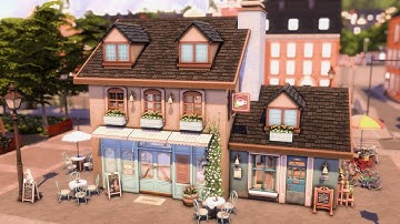 Old Torget Café ☕ The Sims 4 Speed Build | No CC