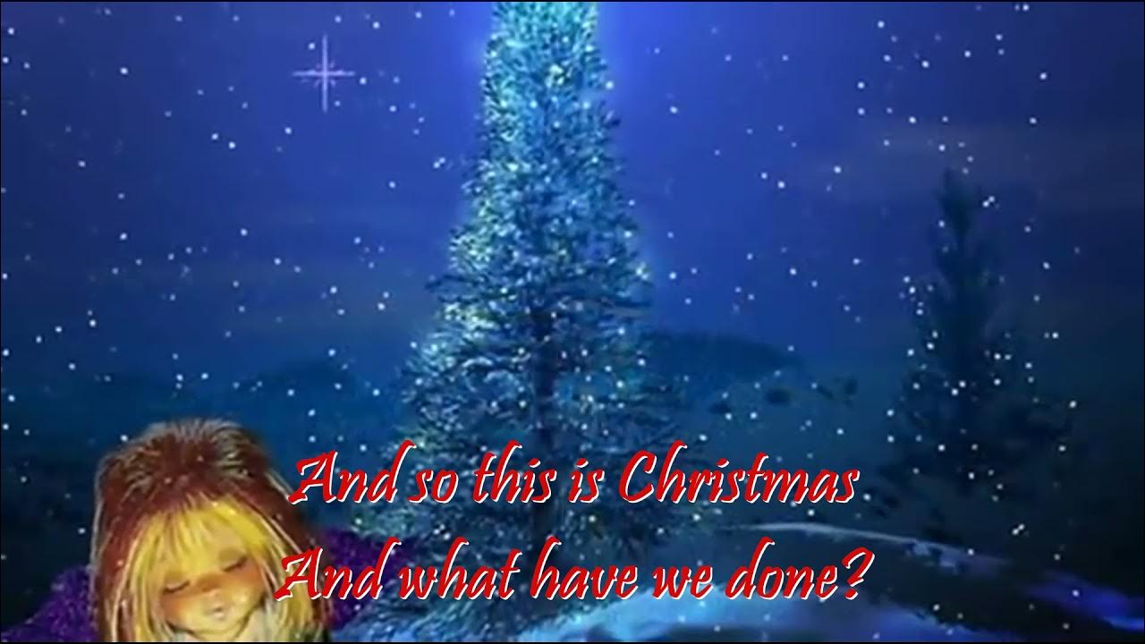 Happy Christmas John Lennon [ Christmas Songs Playlist 2021 ] with lyrics YouTube