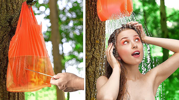 AMAZING OUTDOOR HACKS AND DIY VACATION TIPS || Bea...