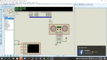 Cảm biến siêu âm SRF04 giao tiêp uart và lcd#laptrinhpic#ccs#16f877A