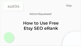 Maximize Your Etsy Shop’s Success with eRank SEO Integration