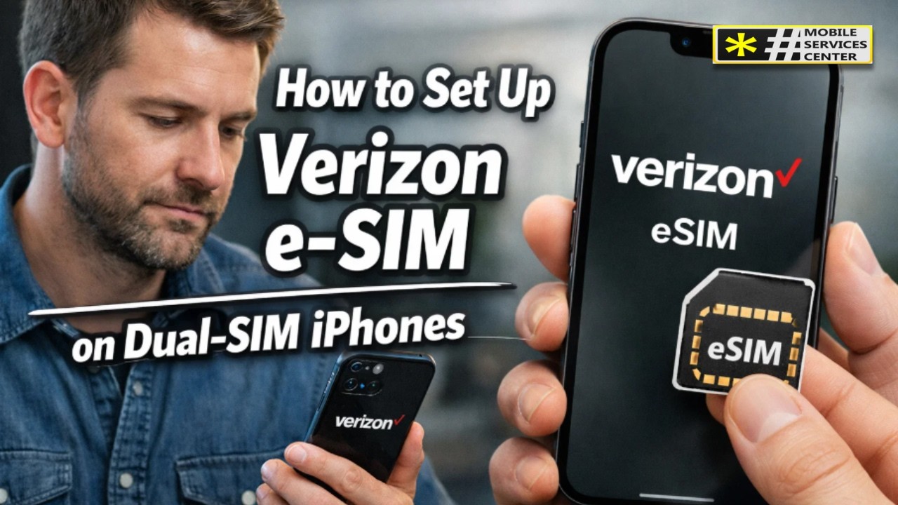How to Set Up Verizon eSIM on Dual-SIM iPhones (Work & Personal Lines) –  Complete Guide