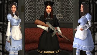 Alisa | Ps1-Style Hd Elite Victorian Agent In Doll Dress Mowing Down A Puppet House Of Horrors