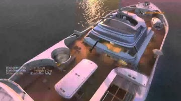 Across map combat axe on Hijacked - Black Ops II Game Clip