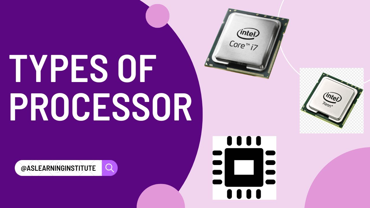 Types of Processor || Computer #aslearninginstitute #computerprocessor ...