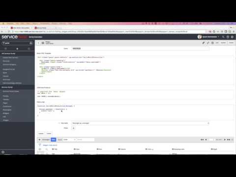 ServiceNow Geneva Service Portal - Creating a "Hello World" widget