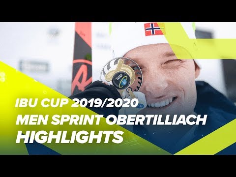Obertilliach Highlights Men Sprint IBU Cup 2019/2020