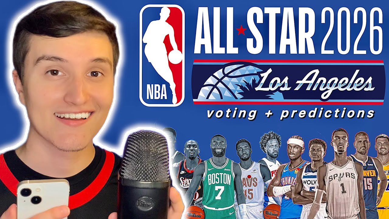 ASMR | My 2026 NBA ALL-STAR Votes 🏀💤 (picks & predictions)