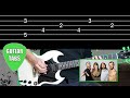 Red Hot Chili Peppers - Under The Bridge - How to play on Guitar (Tutorial with Tabs on Screen)