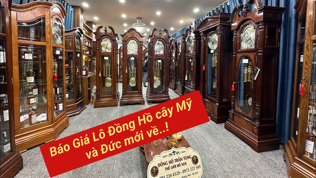 Cập bến và báo giá lô Đồng Hồ cây của Đức và Mỹ mới về câc Bác ơi từ tầm trung dến cao cấp 7/12/2025