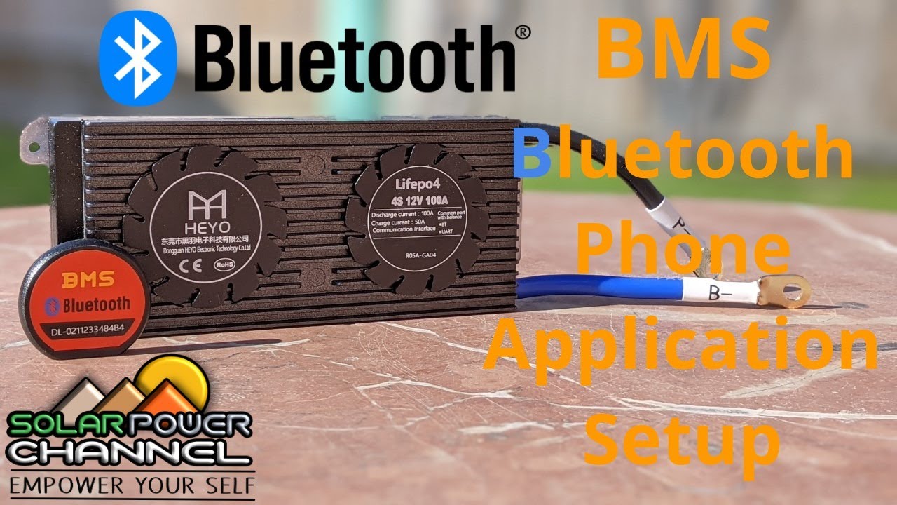 BMS LiFePO4 Bluetooth App Setup Install Tutorial 