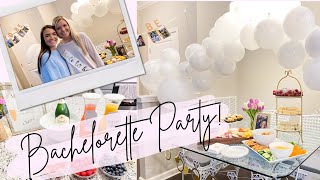 Planning My Best Friend's Bachelorette Party! // VLOG //  Decorate with Me!  // Grocery Haul //
