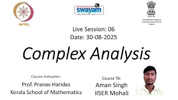 Week 6 Complex Analysis MA66