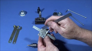 Use A Machifit Spindle Set To Make A Precision Lathe Toolpost Drill