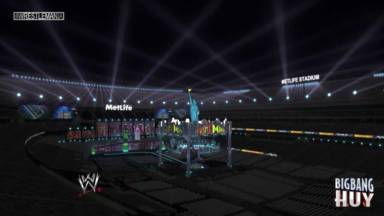 Wrestlemania 29: Custom Midway Pyro (1080pᴴᴰ)