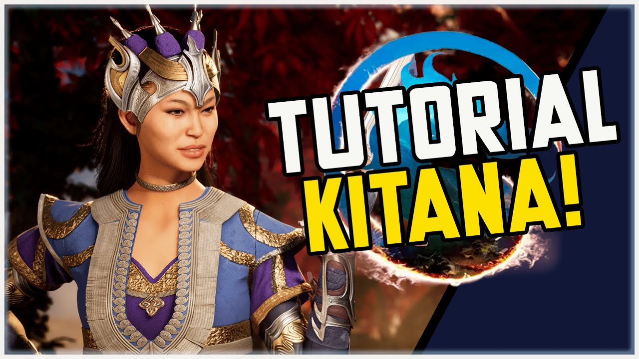 COMO JOGAR de KITANA no MORTAL KOMBAT 1!!