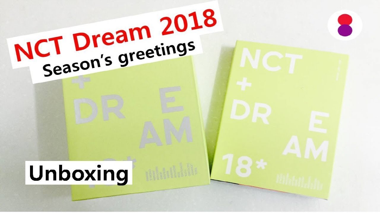 NCT Dream 2018 seasons greetings unboxing review 엔씨티 エヌシー