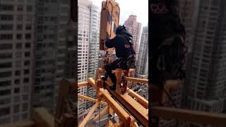 NYC MASTER RIGGER  Tower Crane Dismantle