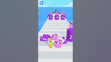 Merge number run gameplay level 3 #shorts #mergenumber #run #mobilegame #game #tiktok