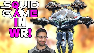 Squid Game In WR! NODENS Squall Cinder Smashing Everything | War Robots Max Level Titan Gameplay