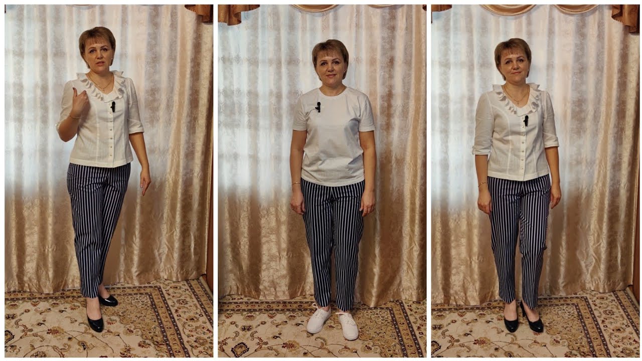 БРЮКИ ПРОСТОГО КРОЯ ЧАСТЬ 2/ СМЕТЫВАНИЕ /  ПРИМЕРКА / ПОДРОБНЫЙ МК / #брюки #раскрой # мк