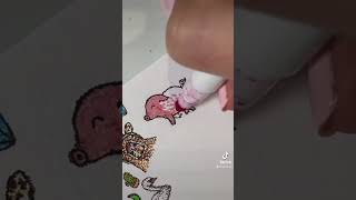 Crispy bacon or soft bacon?🥓 #stippling #art #tiktok #artist #dots #tiktokartist #short #pig #bacon screenshot 5