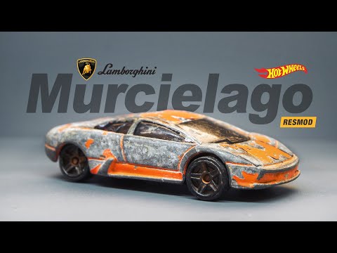Restoring a Junkyard Lamborghini Murciélago Hot Wheels to Stunning Widebody Masterpiece