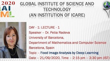 Tech Talk - Food image analysis by Deep Learning