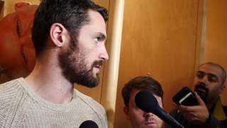 Kevin Love gives his thoughts after Game 1 of the Eastern Conference Semifinals