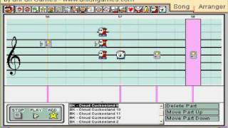 Cloud Cuckooland from Banjo-Tooie on Mario Paint Composer (OLD VERSION)