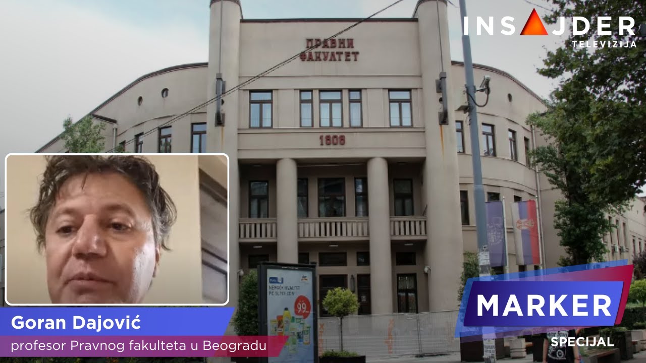 Prof. Dajović: Studentski 'centar za prvu pomoć' nije primio povređene