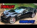 Rebuilding A Wrecked 2017 Corvette Z06 Part 11