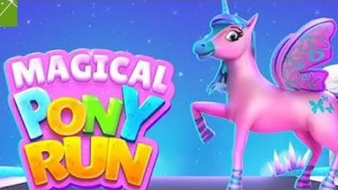 Magical Ponny Run Unicorn Runner 🦄- Android Gameplay FHD