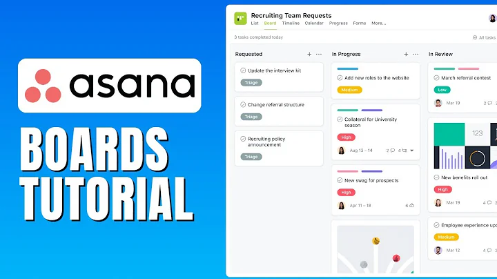 Asana Board Tutorial - how To Use Kanban In Asana