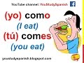 Spanish Lesson 56 - How to Conjugate Regular -ER Verbs in Spanish Present Tense conjugation rules