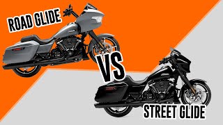 Road Glide vs Street Glide EVERYTHING you'll need to know about the 2024 Harley-Davison