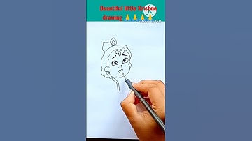little Krishna drawing #shorts  #littlekrishna  #shortsvideo