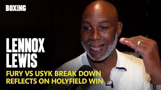 Lennox Lewis Breaks Down Fury-Usyk