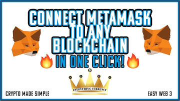 Connect Metamask To Any Blockchain With One Click!