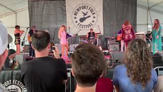 Video thumbnail of "The Highwomen ‘The Chain’ - Newport 7-26-19"