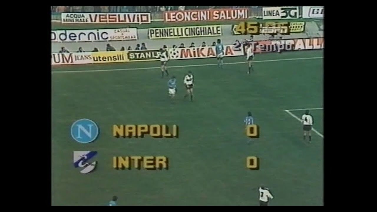 Gazetta Dello Sport 5 Décembre 1988 Inter Napoli Juventus Milan Roma Cesena