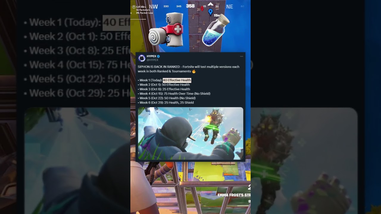 Siphon is back in Fortnite! | #shorts