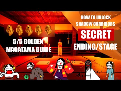 How To Unlock Secret Ending And Stage With The 5 Golden Magatama In Shadow Corridor 