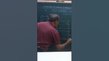 Cylinder resting on an end  generator on HP