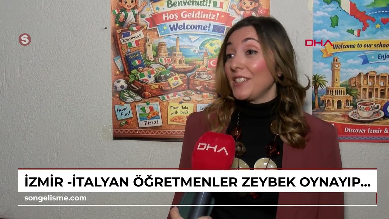 İzmir -İtalyan öğretmenler zeybek oynayıp, horonu deneyimledi