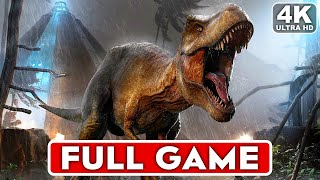 JURASSIC THE HUNTED Gameplay Walkthrough Part 1 FULL GAME [4K ULTRA HD] - No Commentary
