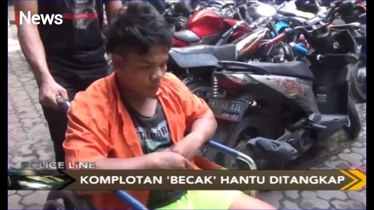 Aparat Polsek Medan Area Tangkap Dalang Komplotan Becak Hantu - Police Line 17/10