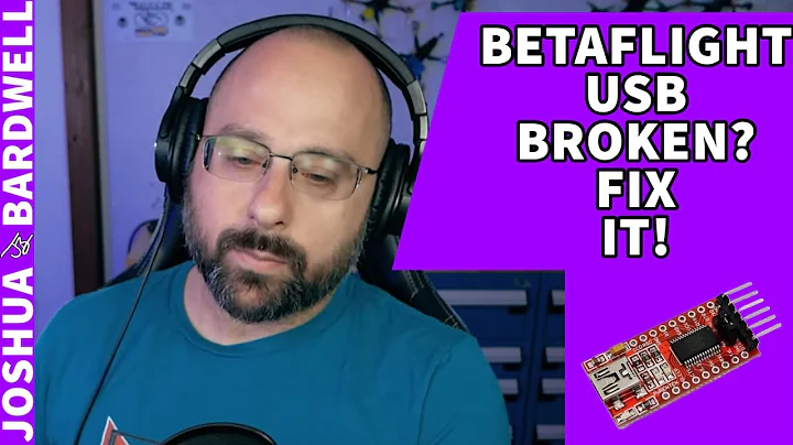 How To Use Betaflight USB Rescue If You Broke Your Flight Controller Port - FPV Questions
